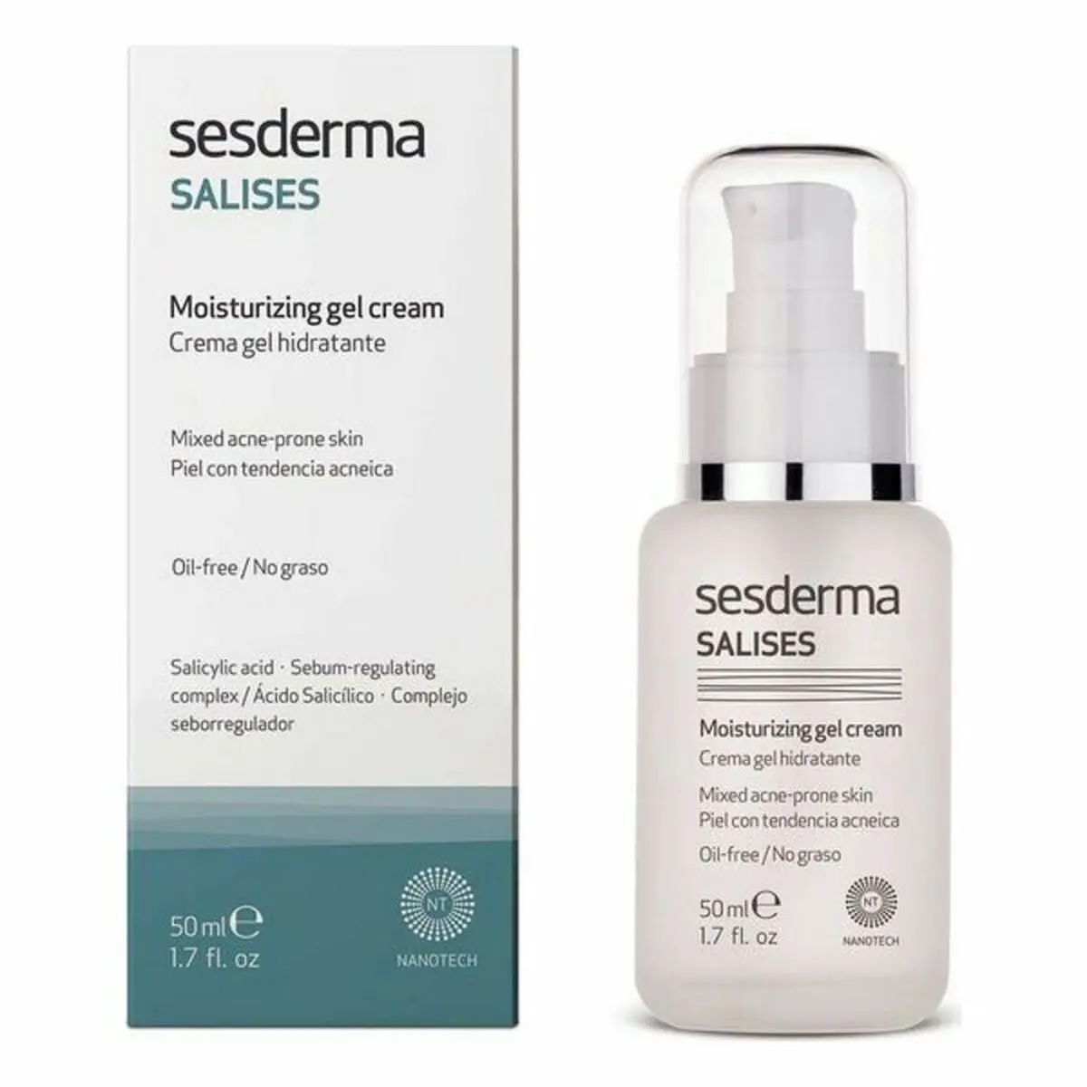 Moisturising Gel Sesderma Salises 50 Ml 2