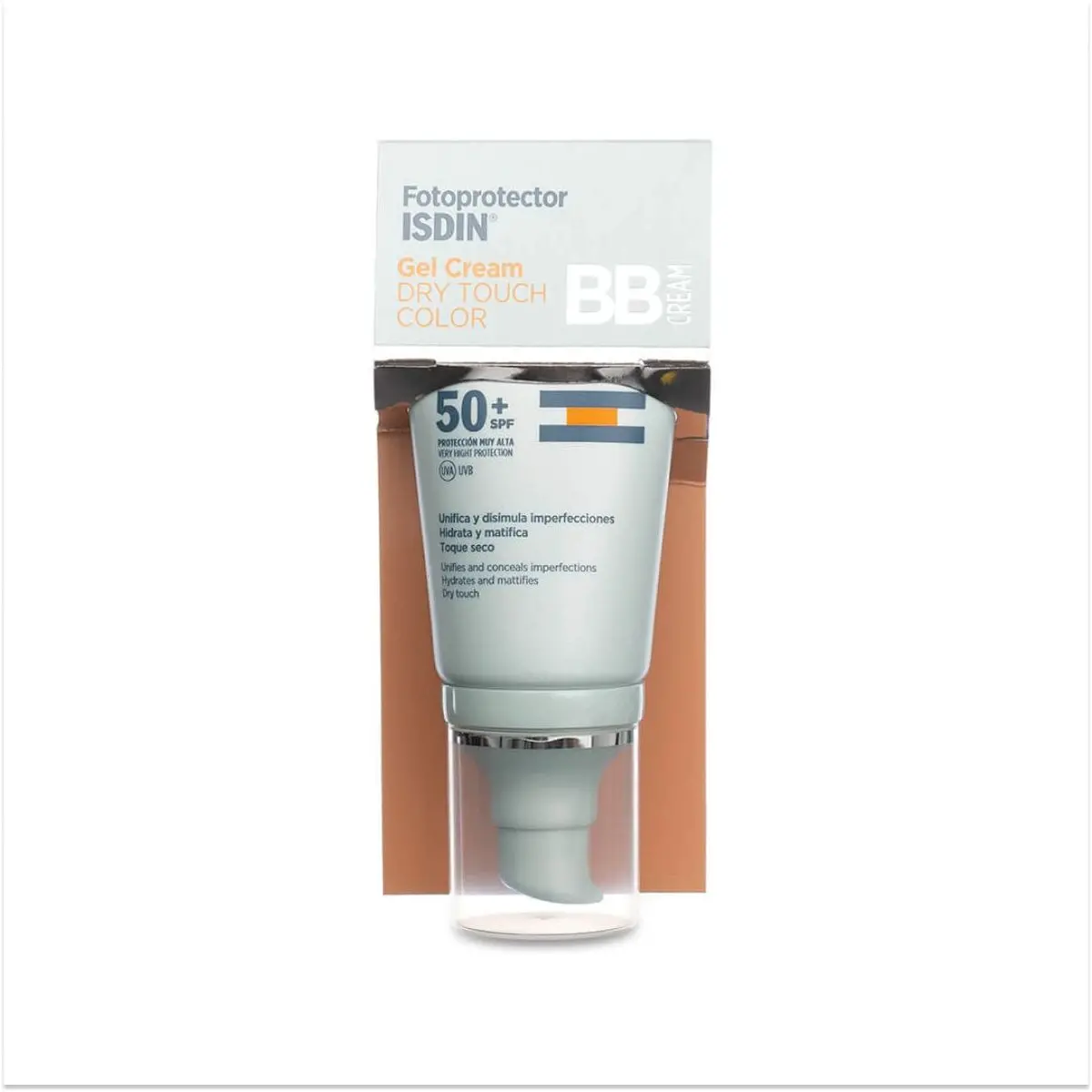 Hydrating Cream With Colour Isdin Fotoprotector Spf 50+ 50 Ml Gel 1