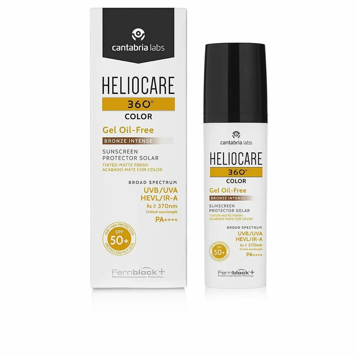 Sun Protection With Colour Heliocare 360º Bronzer Spf 50 50 Ml 1