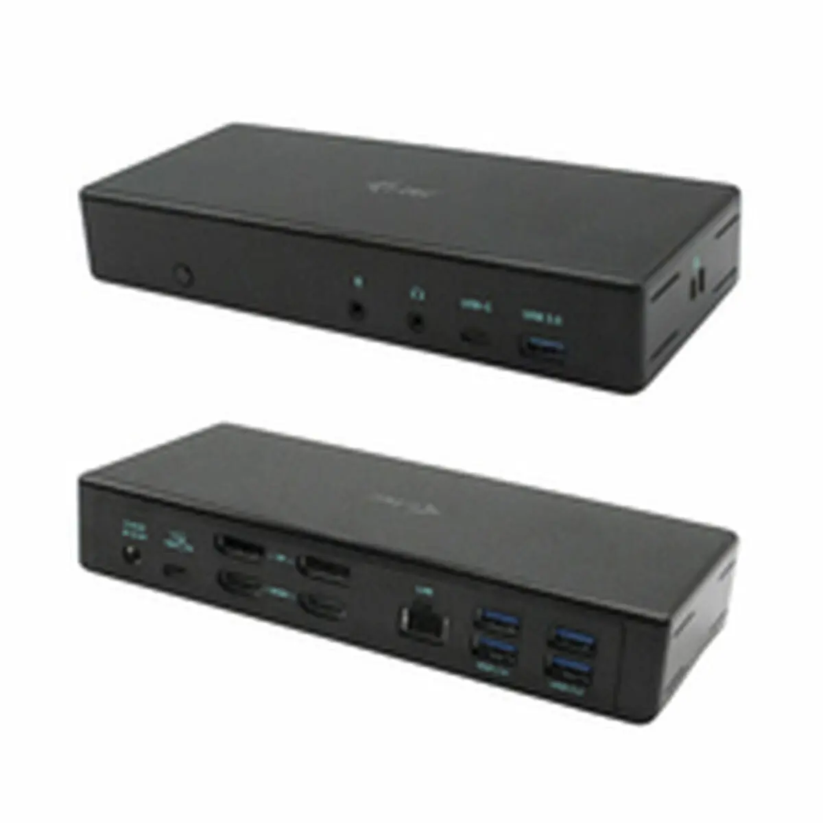 Usb Hub I-Tec C31quattrodockpd Black 1