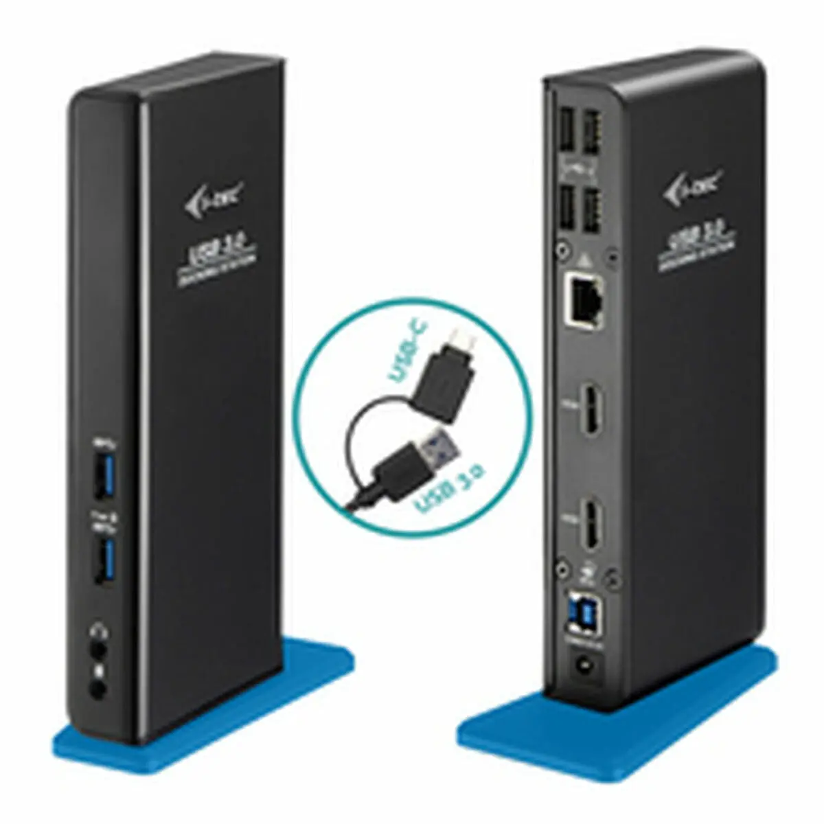 Usb Hub I-Tec U3dualhdmidock 1