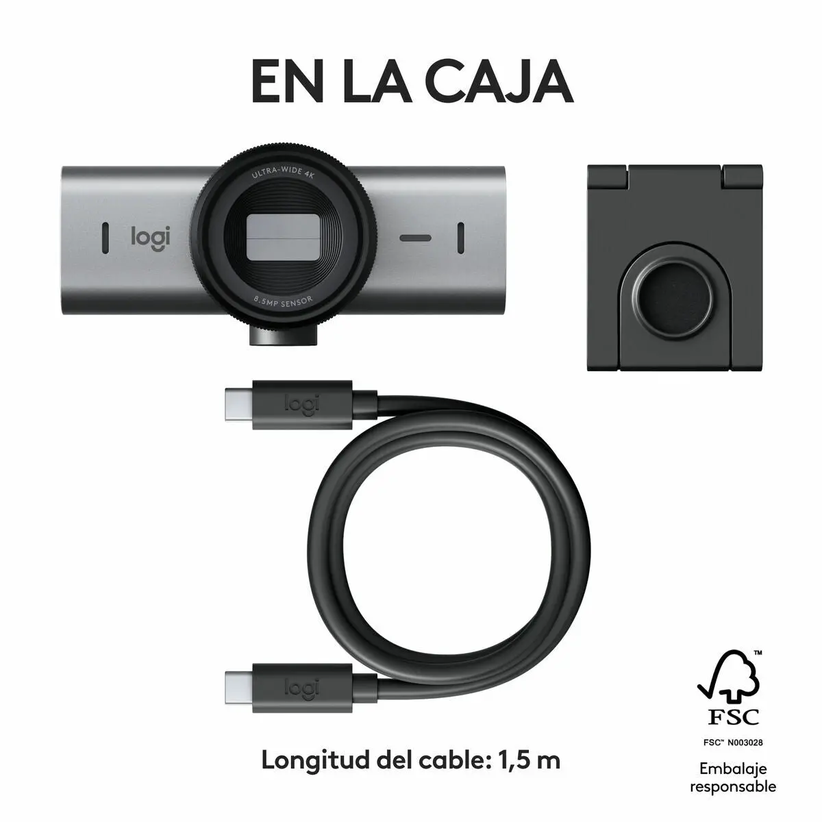 Webcam Logitech 960-001559 4K Ultra Hd 1