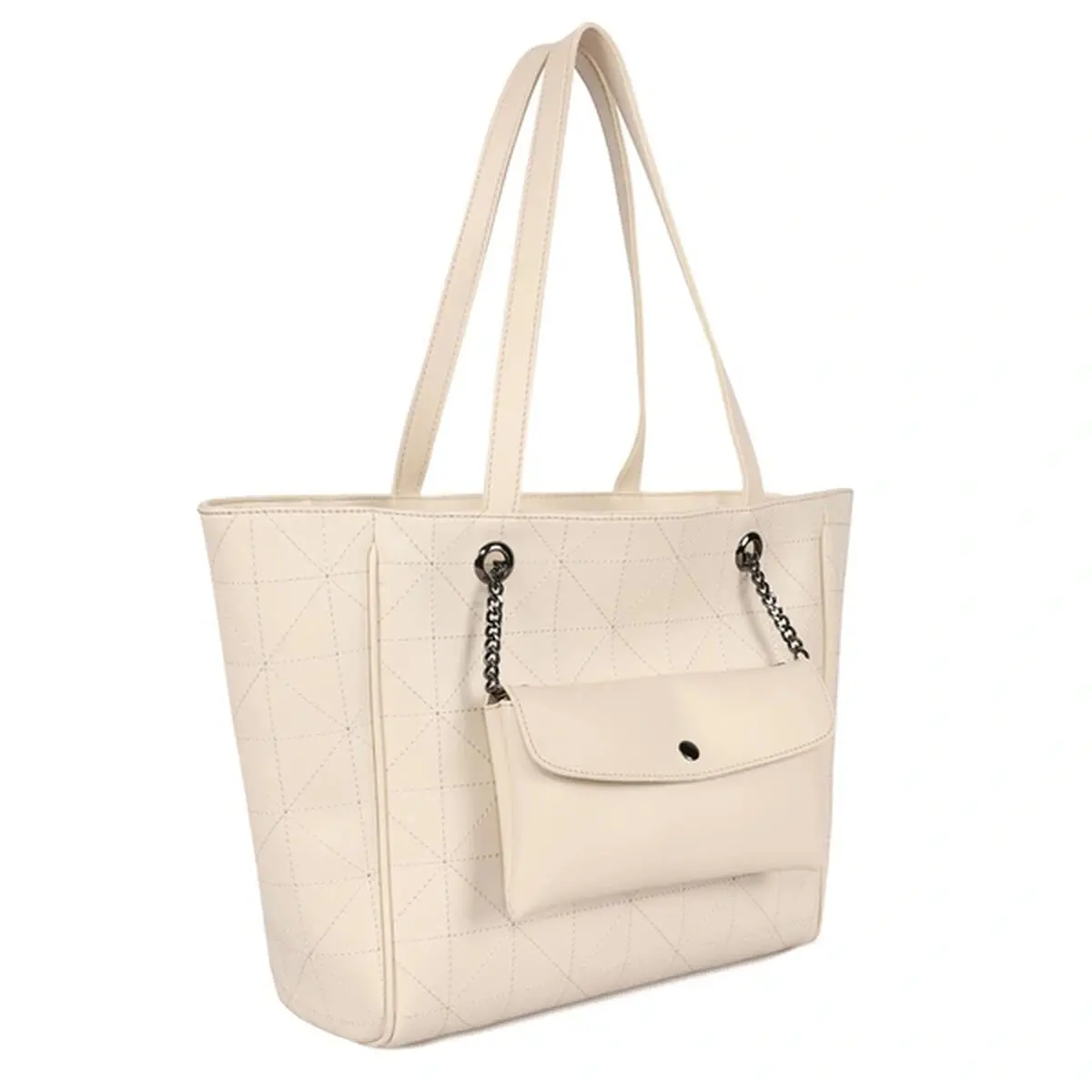 Women's Handbag Laura Ashley Relief-Quilted-Cream Cream 30 X 30 X 10 Cm 1
