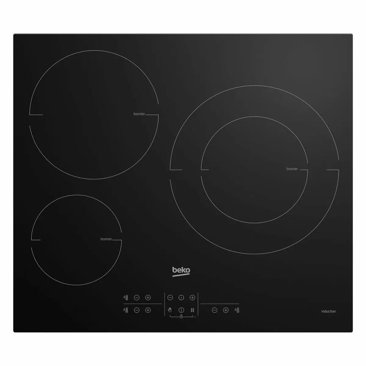 Induction Hot Plate Beko Hiis63206m 60 Cm 7200 W 3F 1