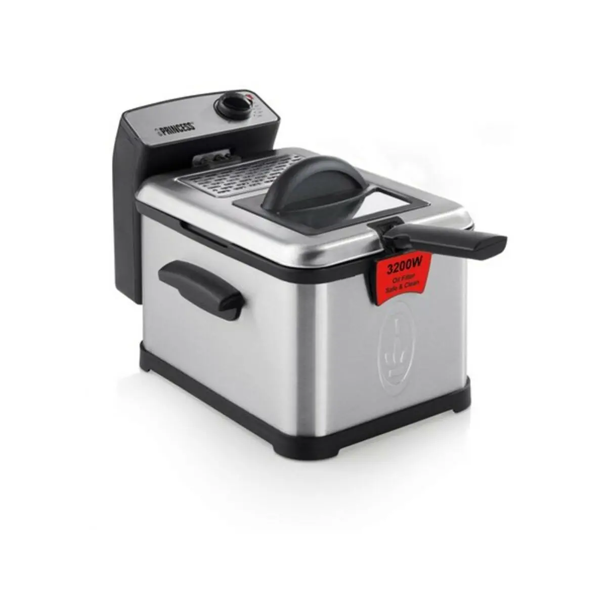 Deep-Fat Fryer Princess 01.183001.01.050 3 L Black Silver 1