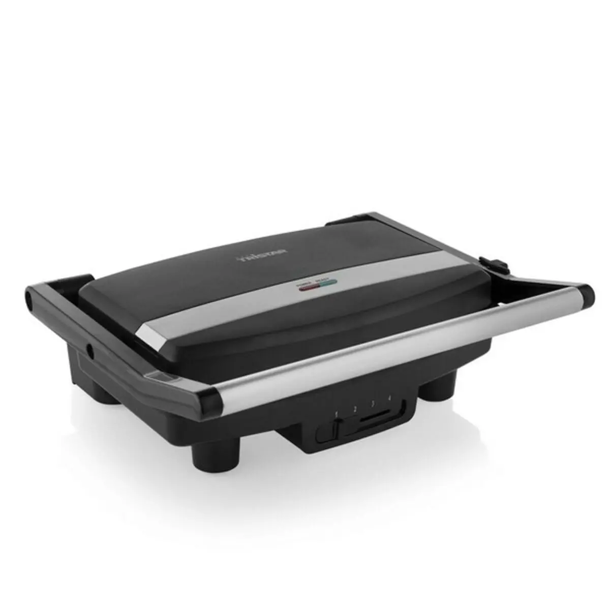 Contact Grill Tristar Gr-2856 1000W Black Steel 28 X 19 Cm 1