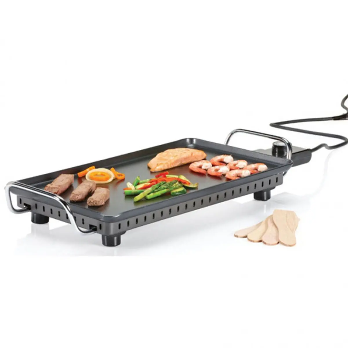 Flat Grill Plate Princess 01.102240.01.005 2500 W Black 1