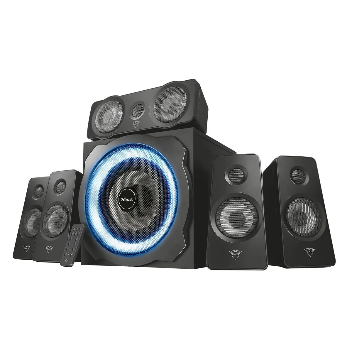 Pc Speakers Trust Gxt 658 Tytan 5.1 Black 90 W 1