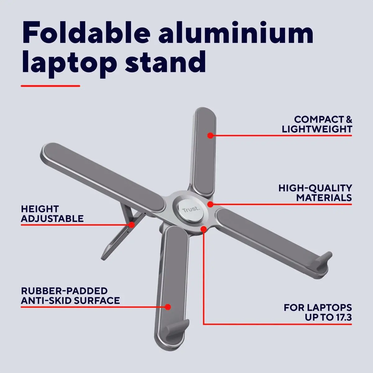 Notebook Stand Trust 25647 1