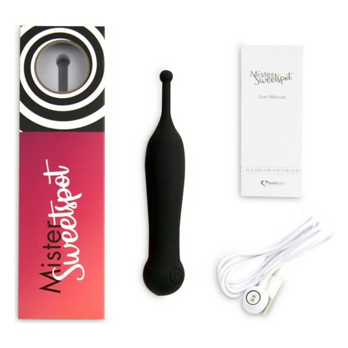 Massager Feelztoys Mister Sweetspot Black 1