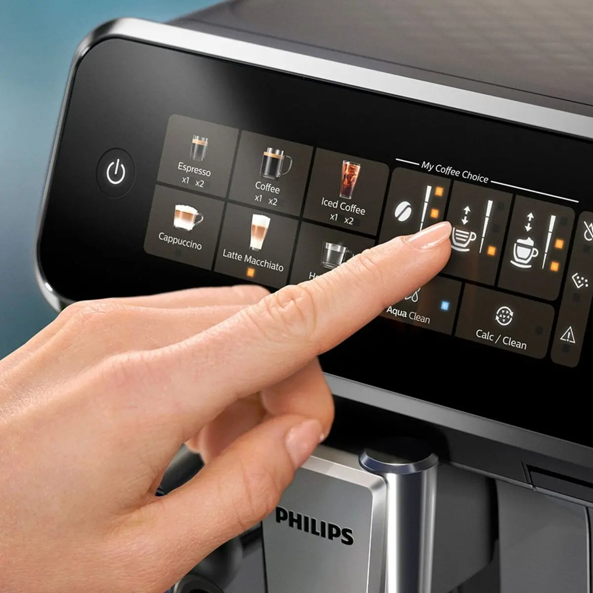 Superautomatic Coffee Maker Philips Ep3347/90 Black Chrome 1500 W 230 W 15 Bar 275 G 1,8 L 2