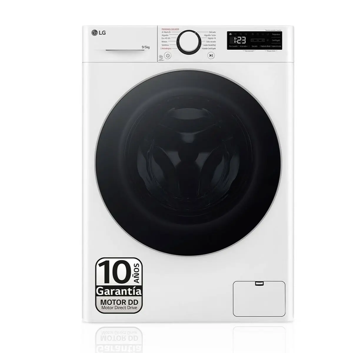 Washer - Dryer Lg F2dr5s09a1w 5 Kg 1200 Rpm 1