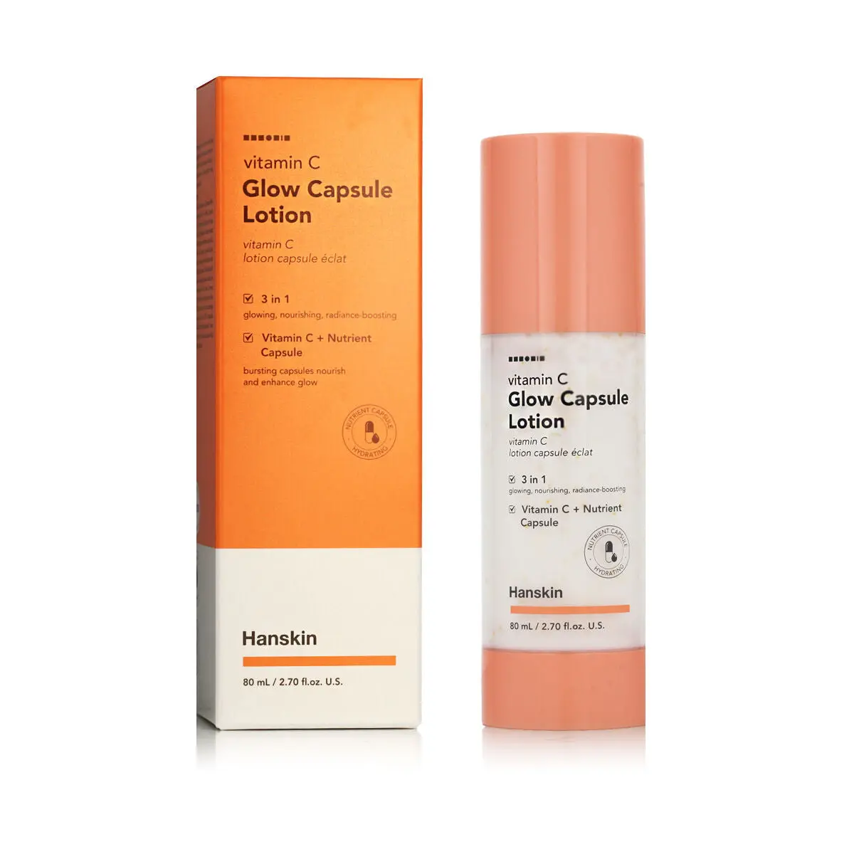 Facial Cream Moisturizing Hanskin Vitamin C Glow 80 Ml 1