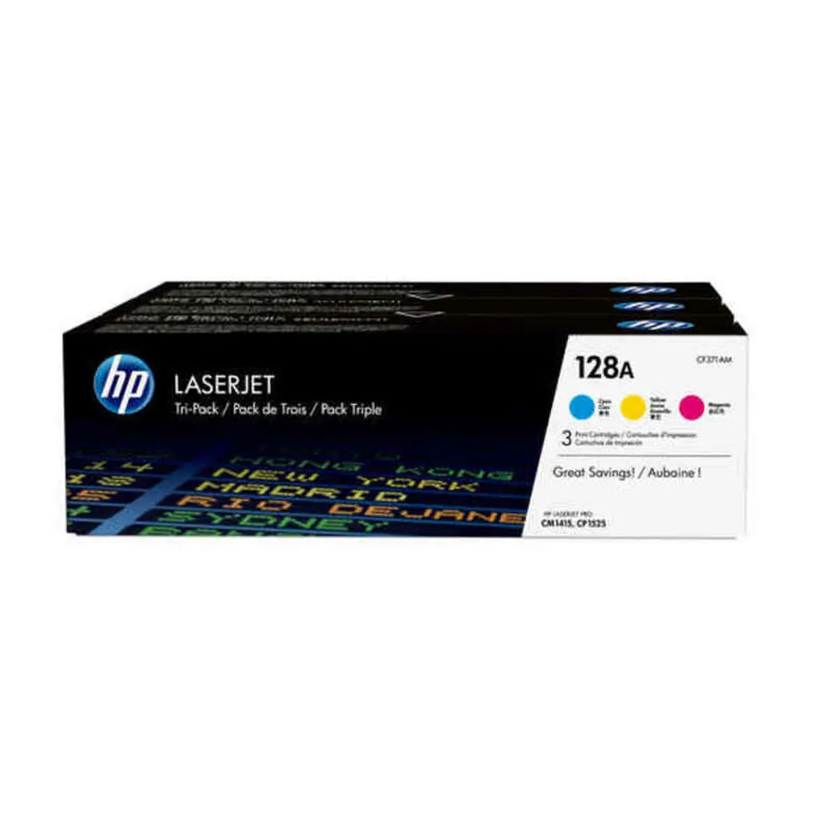 Original Toner Hp 305 Tricolour Cyan/Magenta/Yellow 1