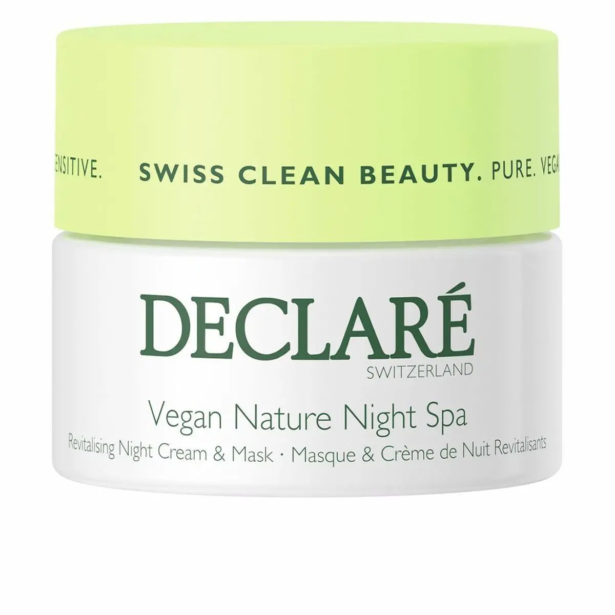 Revitalising Cream Mask Vegan Nature Night Spa Declaré (50 Ml) 1