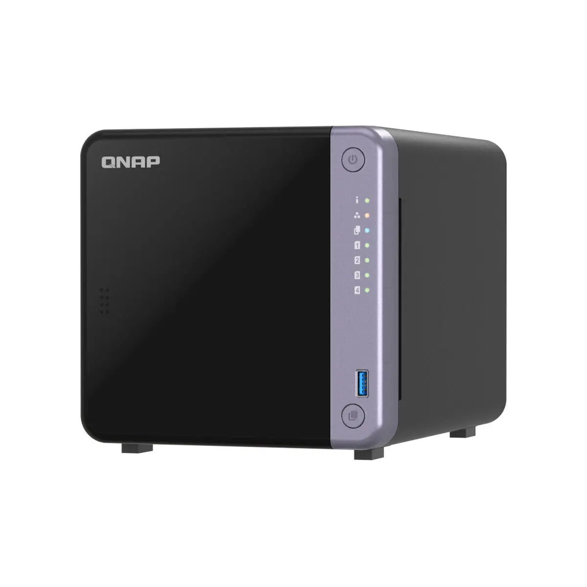 Nas Network Storage Qnap Ts-432X-4G Black 1