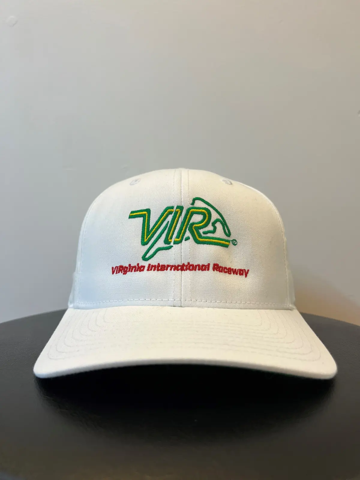 Vir Logo Adjustable White Cap 1