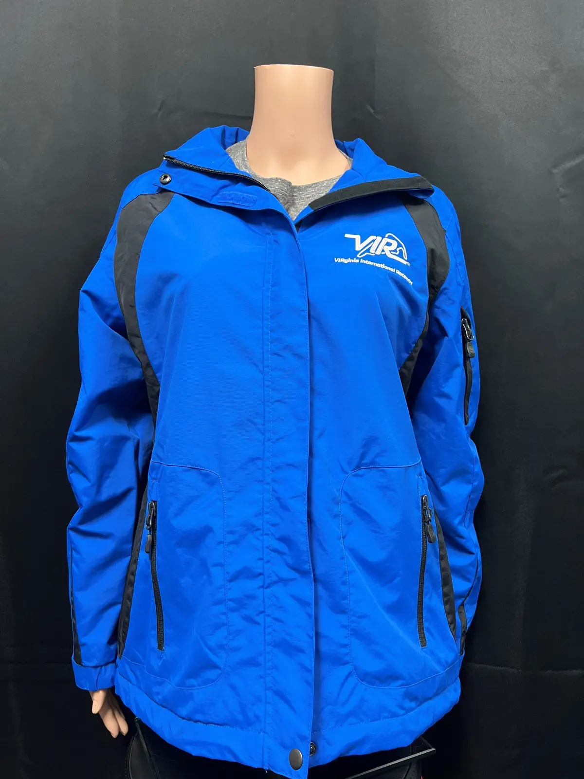 Vir Logo Ladies Rain Jacket (Size: S - 2Xl) 1