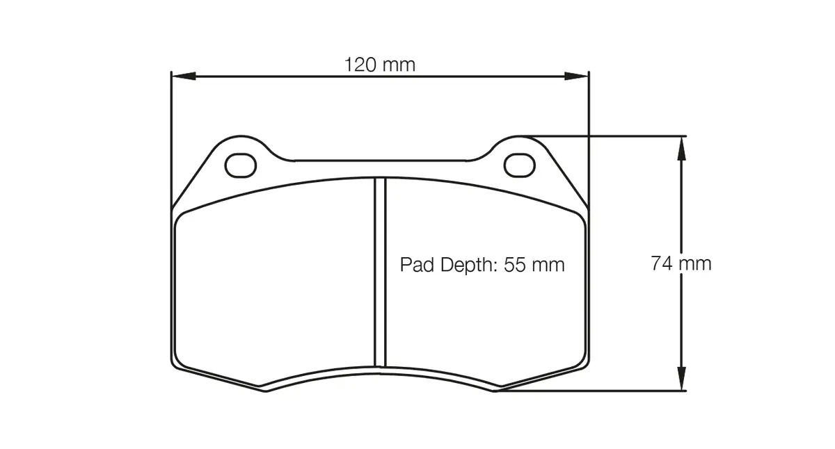 Pagid - (Shape No.: 1427) Bmw, Ferrari, Maserati, Nissan 1