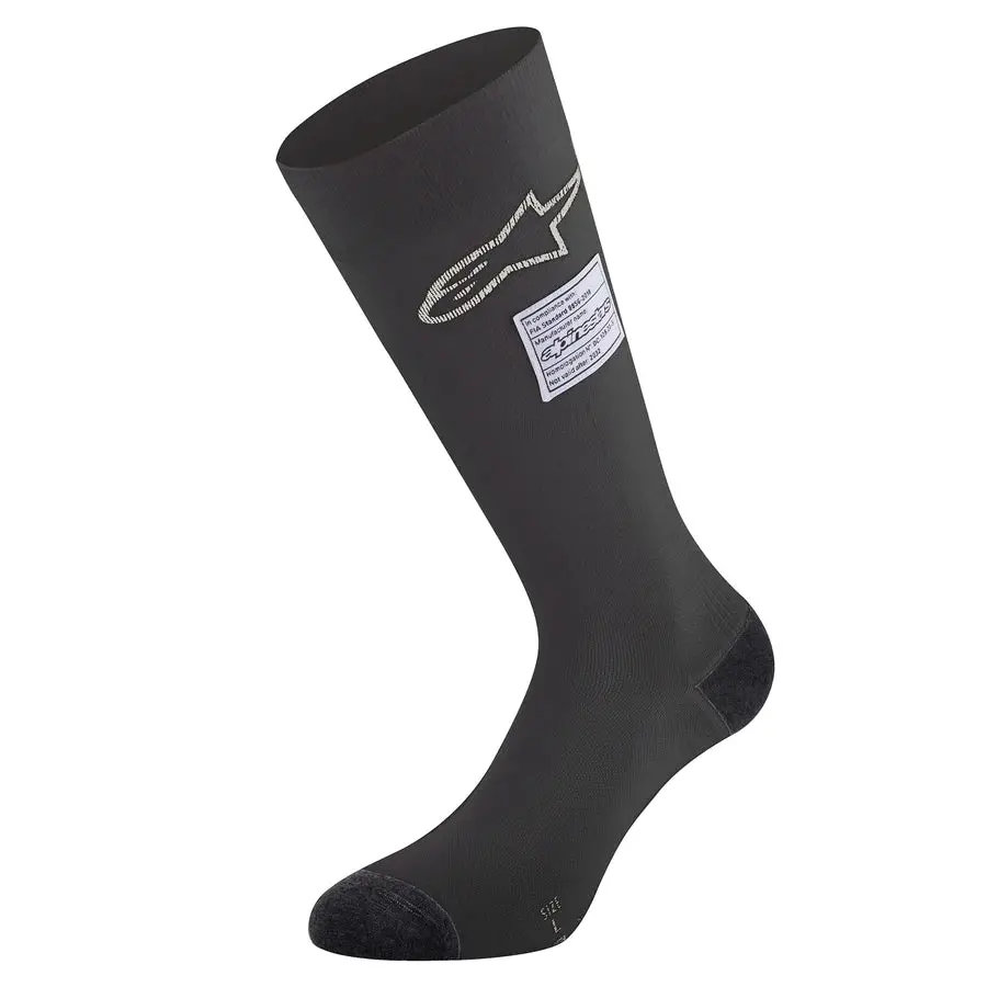 Alpinestars Zx V4 Socks -Black Or White (Size: S - Xl) 1