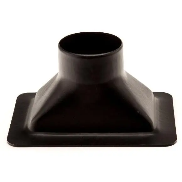 3" Duct Hose Plastic Headlight Duct - 5-1/2" H X 7-3/4" W X 4"D 1