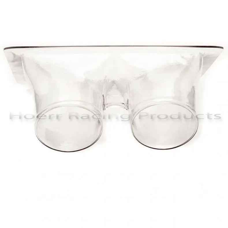 Naca Dual, Clear - 9" H X 11.25" L 1