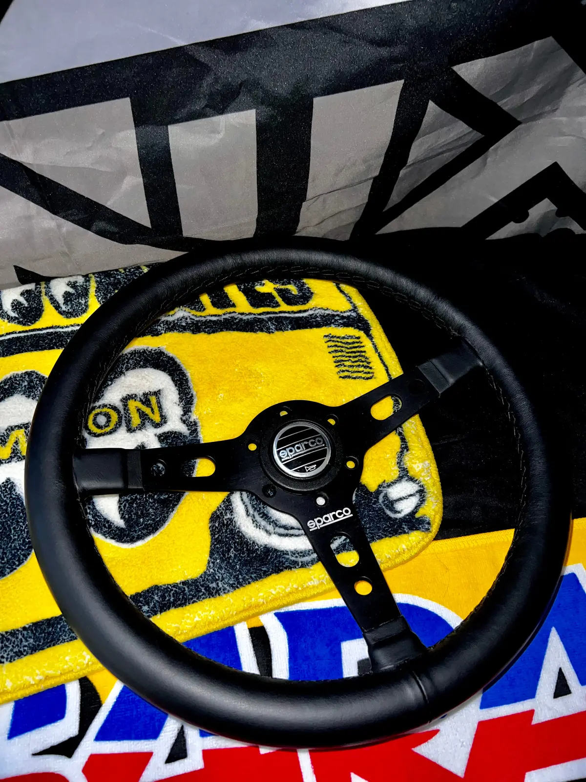 Sparco Targa 350 Steering Wheel 1