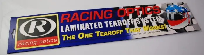 Tearoffs Racing Optics Speedstack(3) 4Mil (3406C4) Se3 1