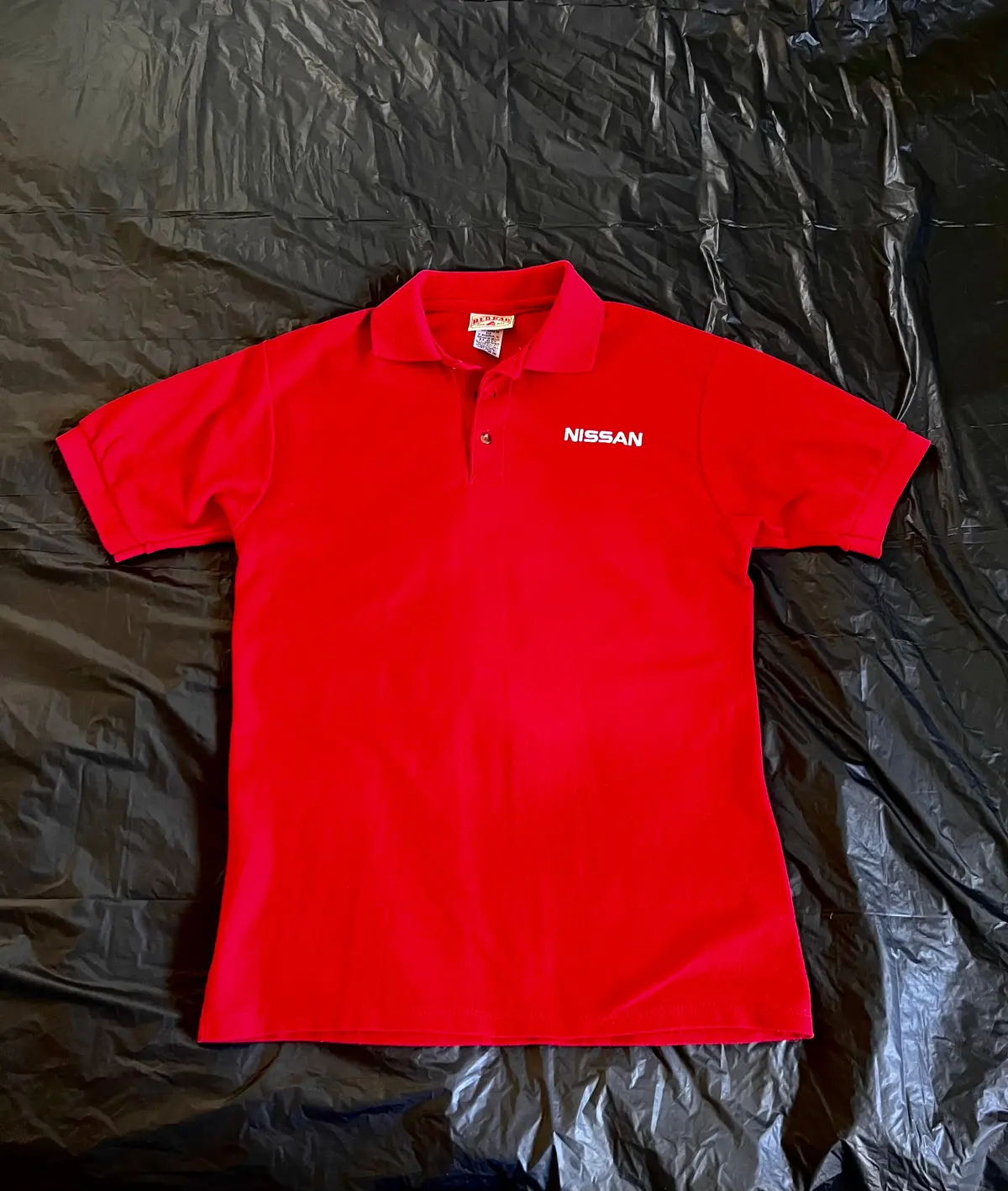 Nissan Button Up Polo Shirt 1
