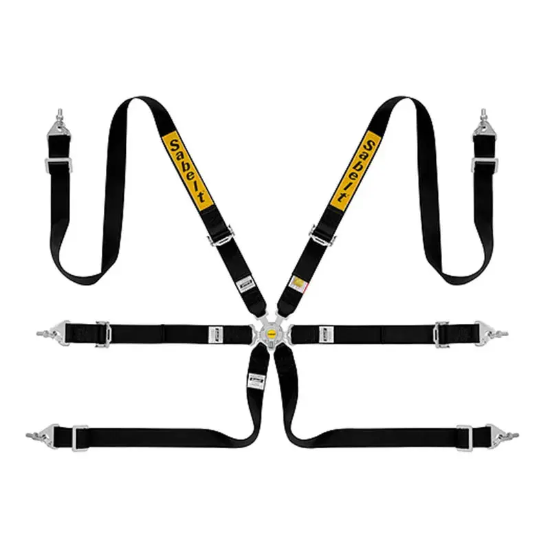 Sabelt Steel Saloon Rally 6 Point - 2" 1