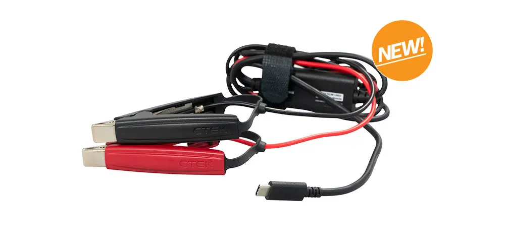 Ctek Usb-C Charge Cable Clamps (Ctek40-465) 1