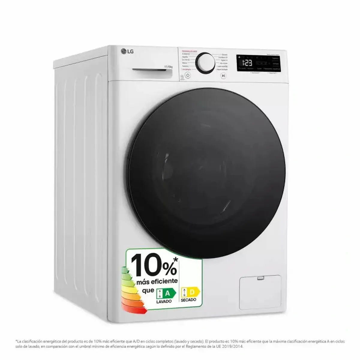 Smart Washer-Dryer Lg F4dr6011agw 11 Kg/6 Kg 1400 Rpm 1