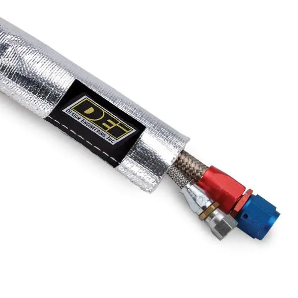 Dei Heat Sheath Aluminized Sleeving (Sewn) - 1/2In X 3Ft 1