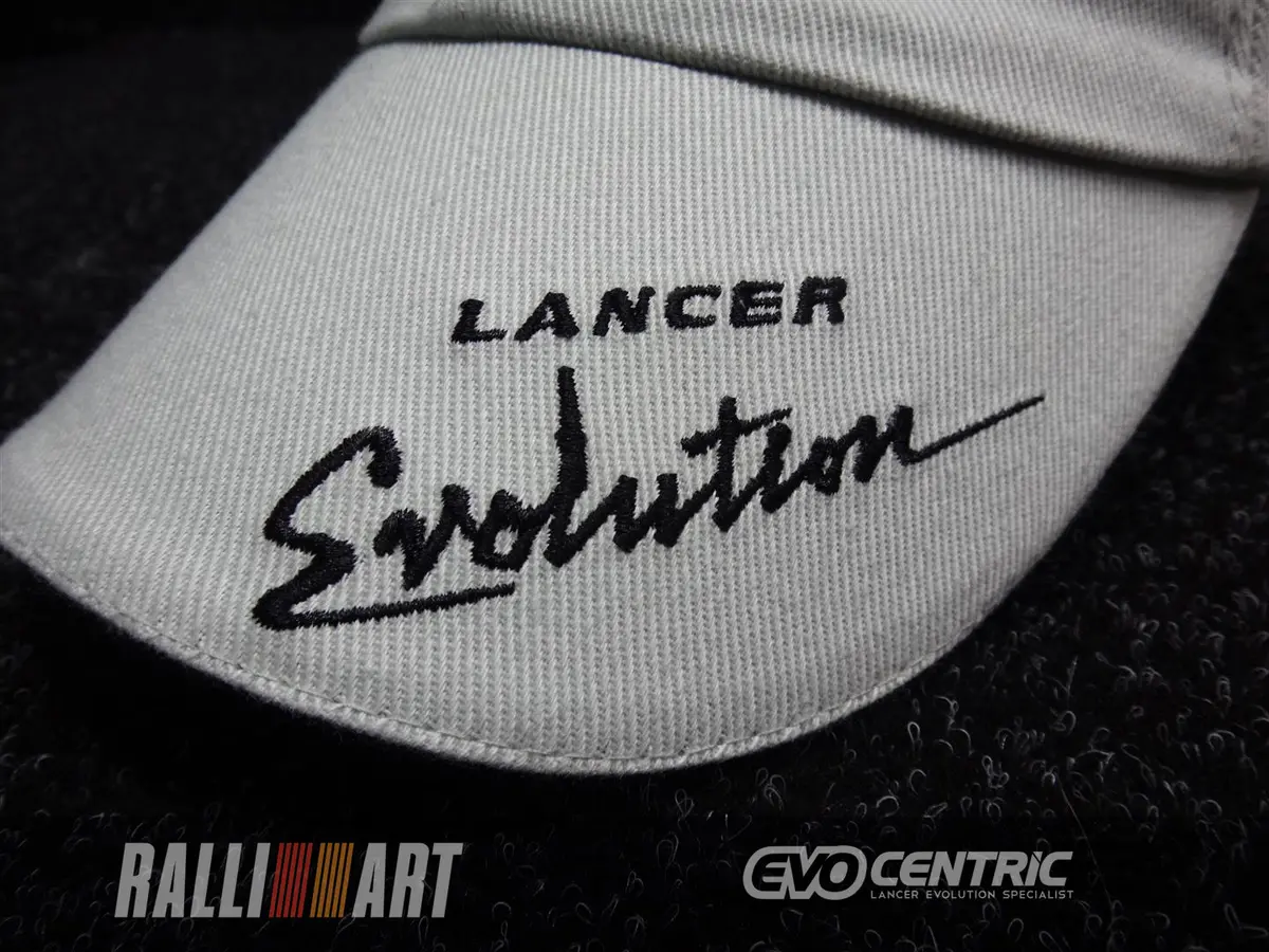 Ralliart Lancer Evolution New Hat / Cap - Grey 1