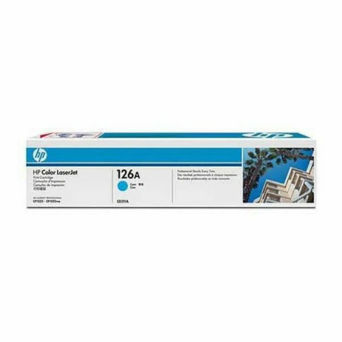 Original Toner Hp Ce311a Cyan 1
