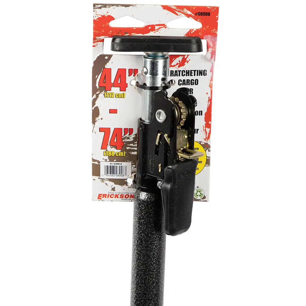 44″ – 74″ Ratcheting Cargo Bar 1