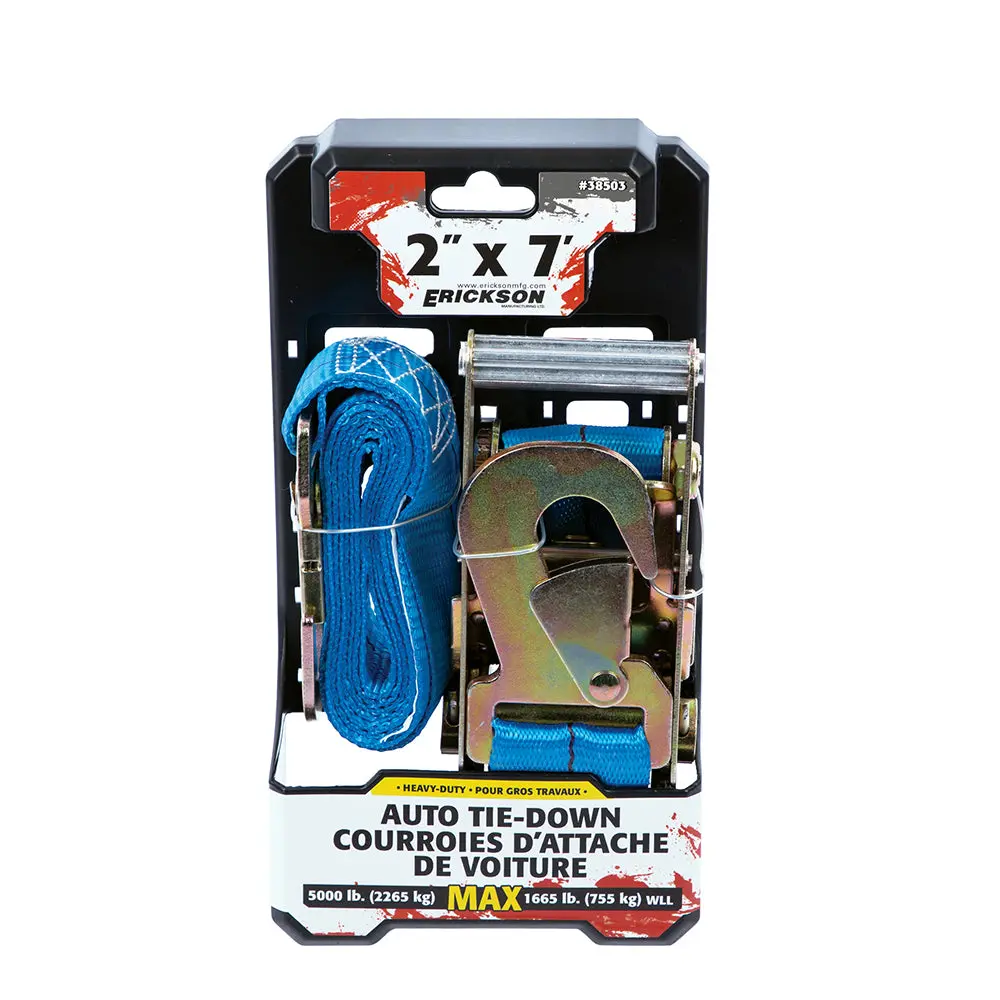 2"X7' 5000 Lb Car Tie Down Bulk 1