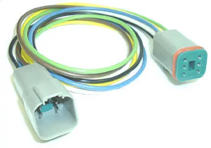 Pre-Wired Deutsch Style Connectors (4 Pin) 1