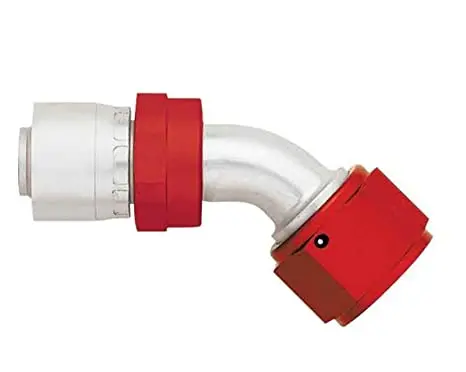 Hose Fitting;-06An Hose Size; 45 Deg. Elbow 1