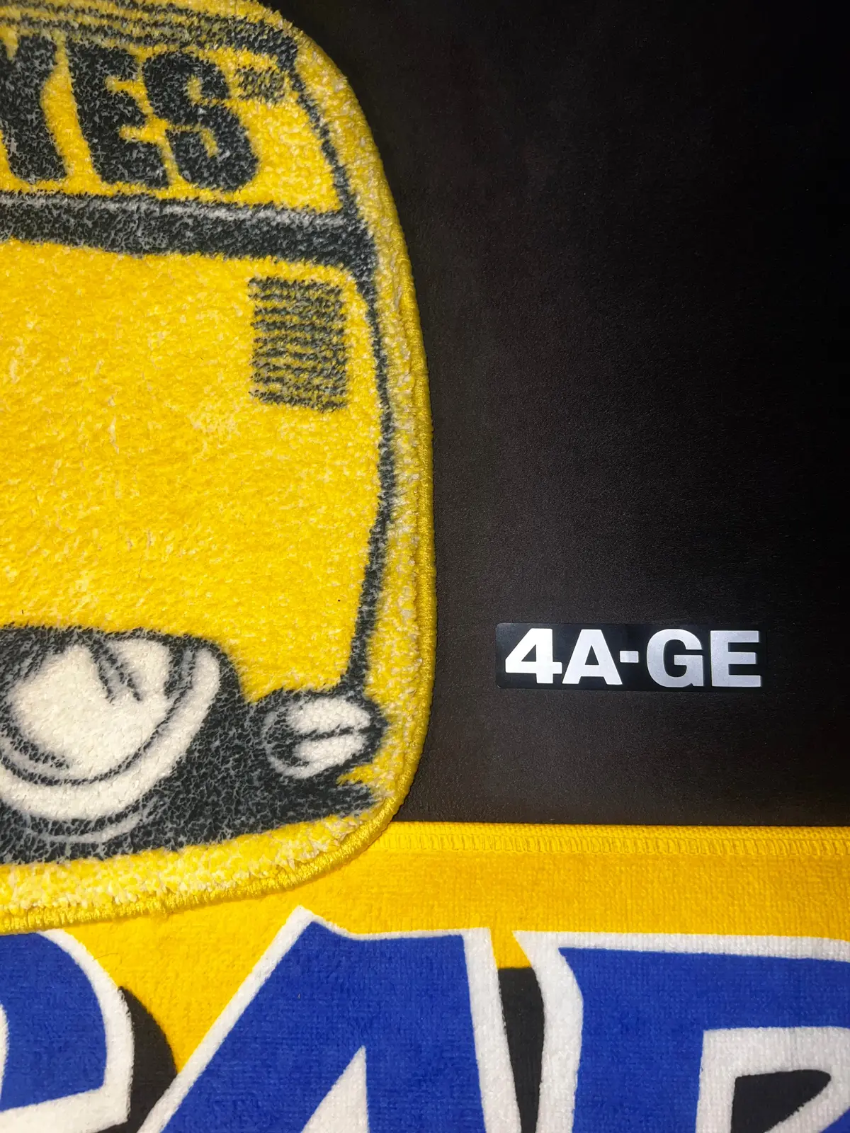 Genuine Toyota 4A-Ge Engine Sticker 1