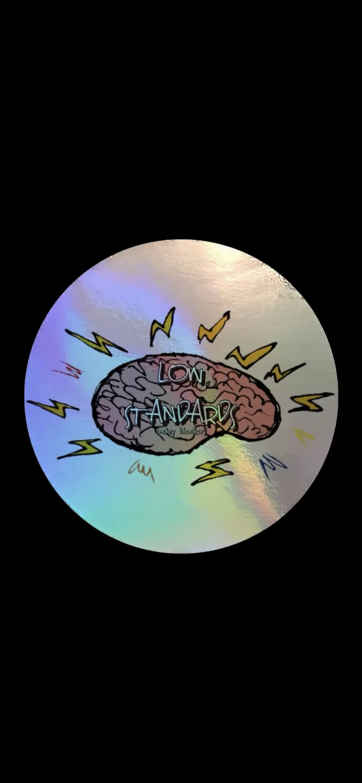 New Holographic Low Standards Smokey Labo Sticker 1