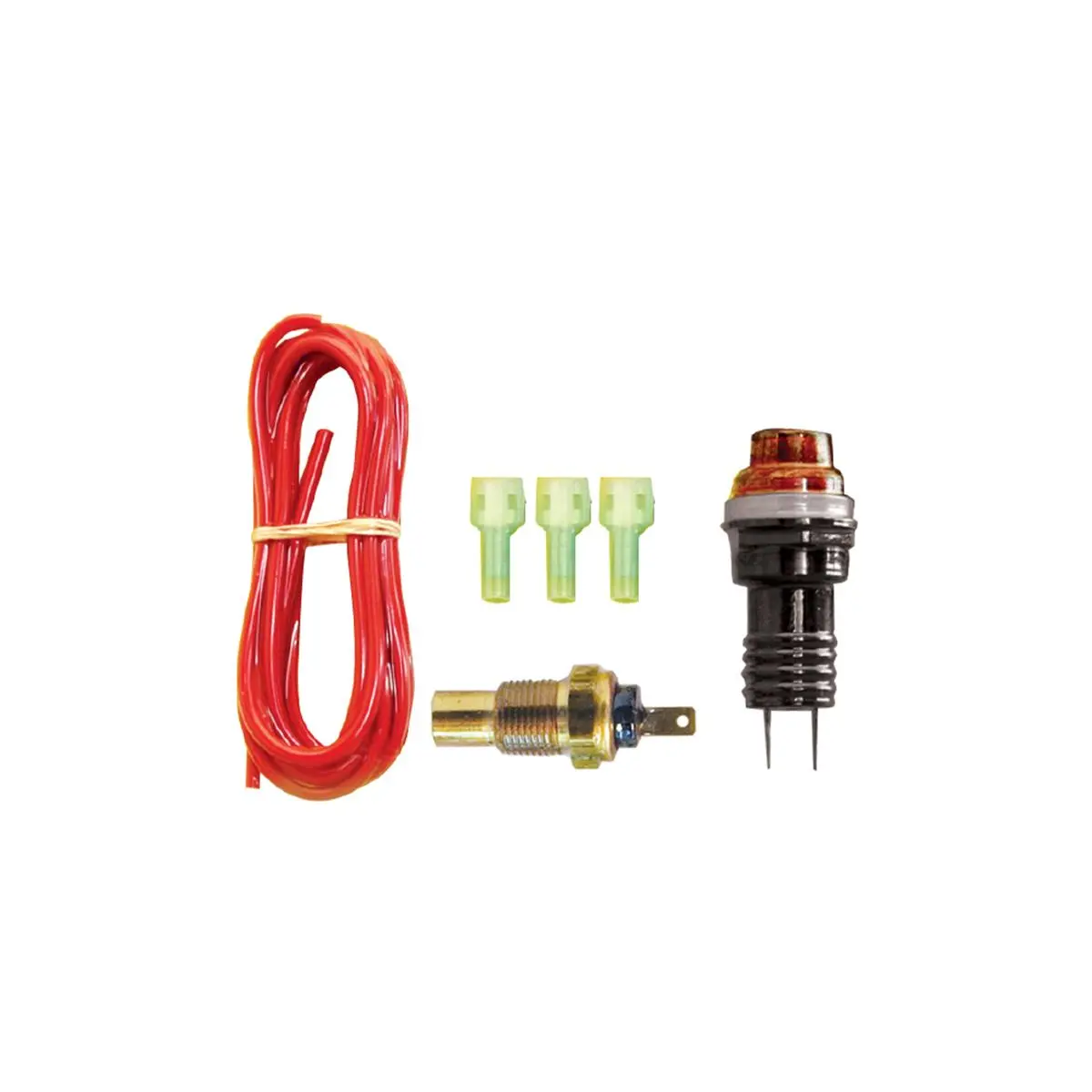 Longacre Gagelites Warning Light Kit - 230º Water Temp 3/8" Npt 1