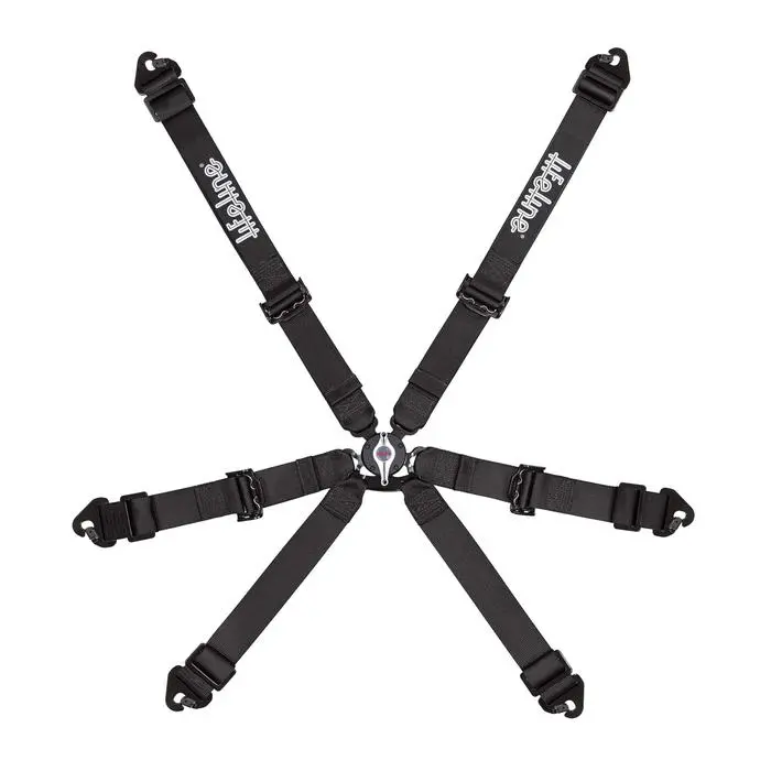 Lifeline Becketts 6Pt Fia Harness - 2" - Pull-Up - 2028 Expiration 1