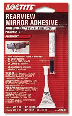 Loctite Rearview Mirror Adhesive, .3Cc Kit 1