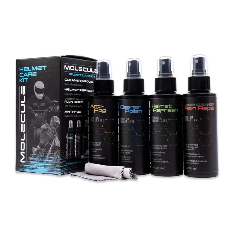Molecule Helmet Care Kit (All 4 Helmet Products) - 4 Oz. Sprayers 1