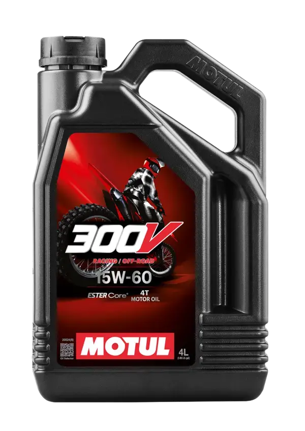 Motul 300V Factory Line Off Road 15W-60, 4L 1