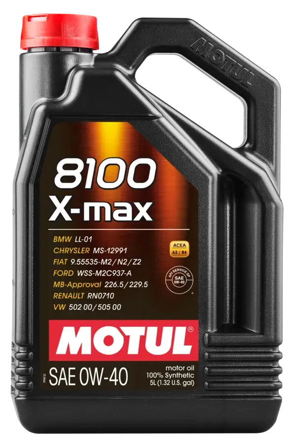 Motul 8100 X-Max 0W-40 - 5L 1