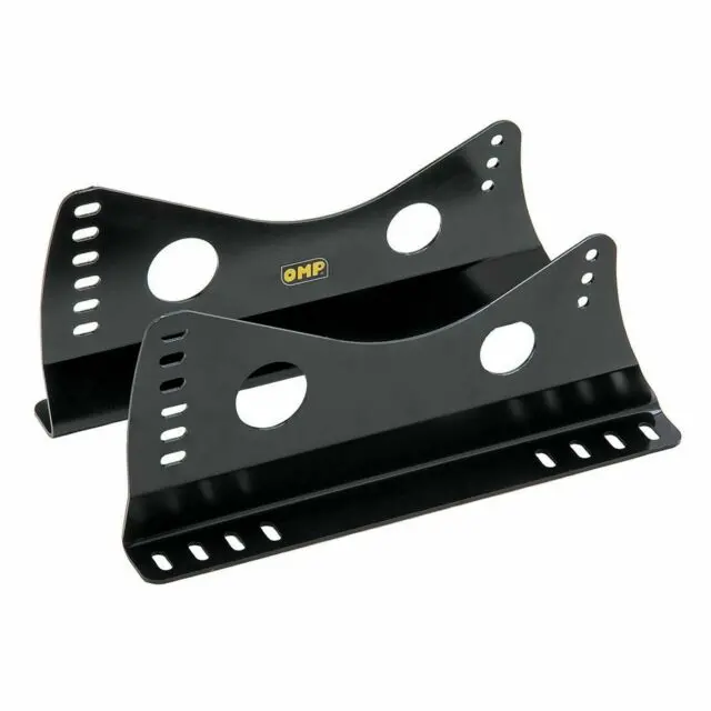 Omp Racingseat Brackets Steel Tall Brackets | Black 1