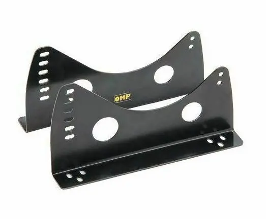 Omp Racing Seat Brackets Steel | Low Brackets | Black 1