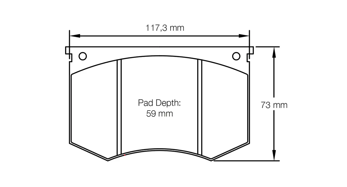 Pagid - (Shape No.: 1191) Aston Martin, Ferrari, Lamborghini, Maserati 1